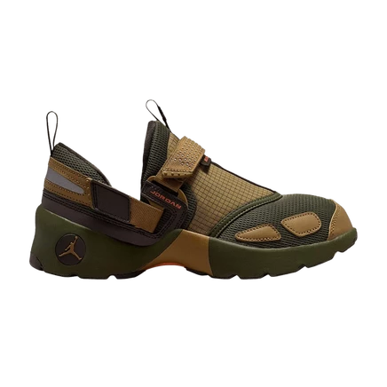 Женские кроссовки Air Jordan Trunner LX, коричнево-оливковые