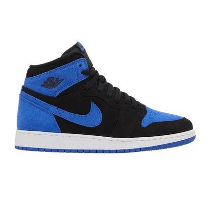 Детские кроссовки Air Jordan 1 Retro High OG GS «Royal Reimagined», синие