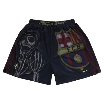 Шорты Nike FC Barcelona x Cactus Jack, черные