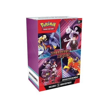 Набор бустеров Pokémon Destined Rivals, многоцветный