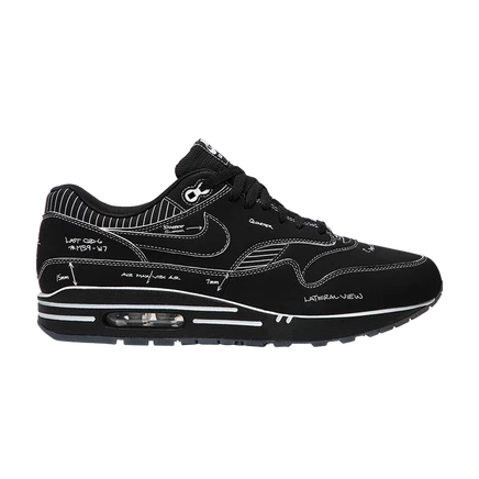 Кроссовки Nike Air Max 1 «Sketch To Shelf Black», черные