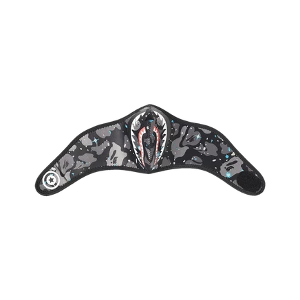 Унисекс маска Bape Space Camo Shark Mask, черная