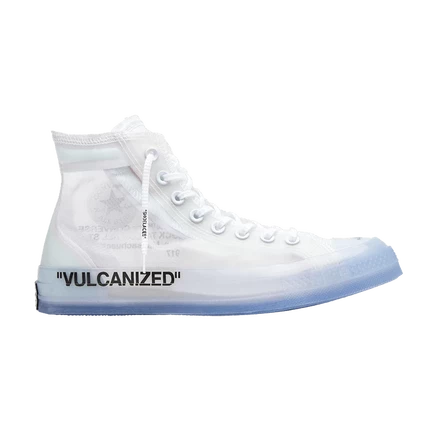 Унисекс кроссовки Converse Chuck 70 Off-White «The Ten», белые