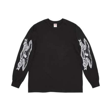 Лонгслив Supreme x Antihero Eagle, черный