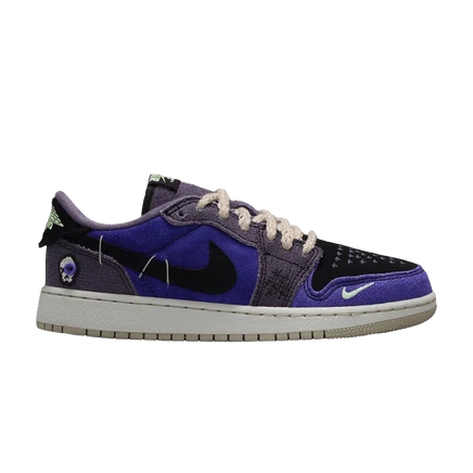 Детские кроссовки Air Jordan 1 Low GS Voodoo Alternate, синие