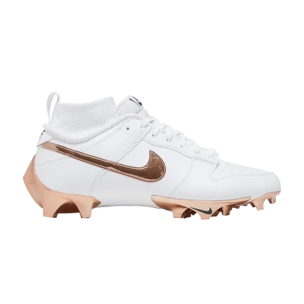 Бутсы Nike Vapor Edge Dunk, белые с розовым золотом