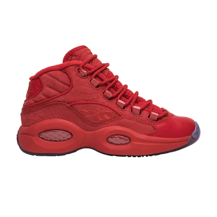 Женские кроссовки Reebok Question Mid «Primal Red», красные