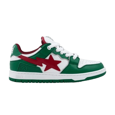 Кроссовки Bape Sk8 Sta #1 M2, зеленые