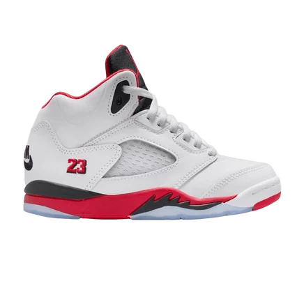 Детские кроссовки Air Jordan 5 Retro, красные