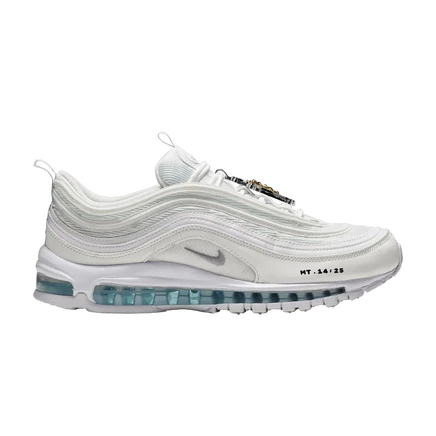 Кроссовки Nike Air Max 97 MSCHF x INRI Jesus Shoes, белые