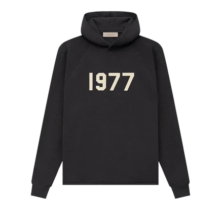 Вязаное худи Fear Of God Essentials Iron, черное