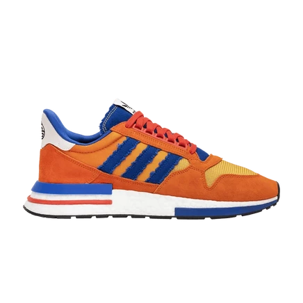 Кроссовки Adidas ZX 500 RM Dragon Ball Z Son Goku, оранжевые