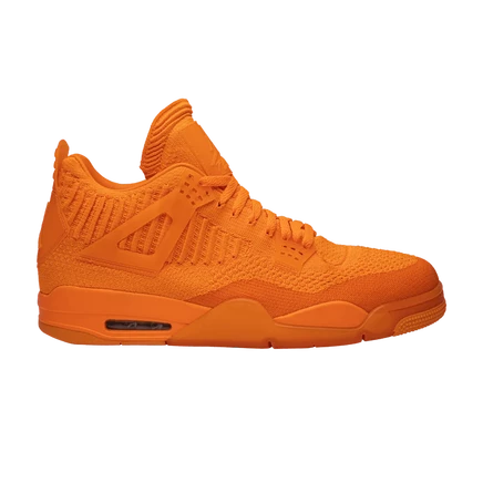 Кроссовки Air Jordan 4 Retro Flyknit «Total Orange», оранжевые