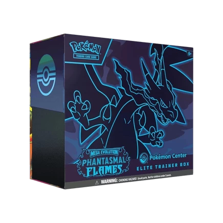 Набор Pokémon Elite Trainer Box Mega Evolution: Phantasmal Flames, разноцветный