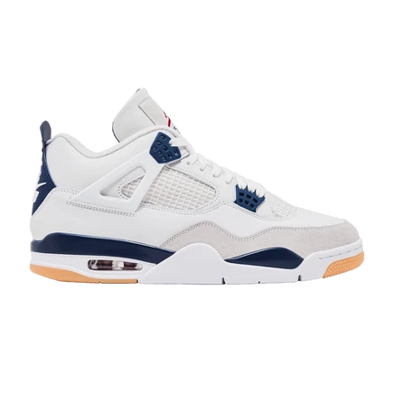 Кроссовки Nike SB x Air Jordan 4 Retro SP, белые
