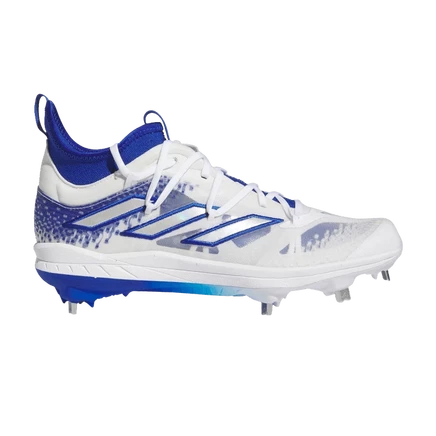 Бутсы Adidas Adizero Afterburner 9 NWV, бело-синие