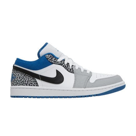Кроссовки Air Jordan 1 Low SE «True Blue», синие