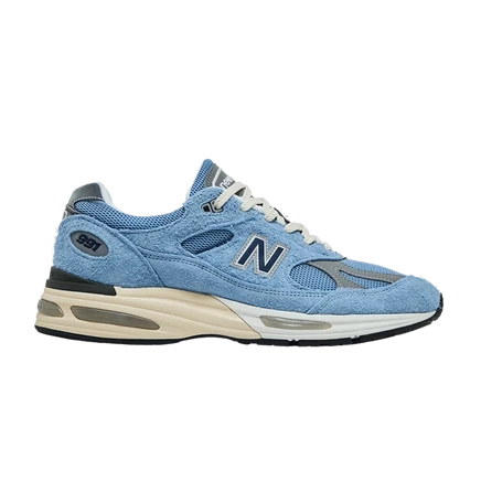 Мужские кроссовки New Balance 991v2, голубые