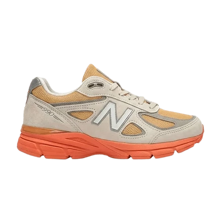 New Balance 990v4 Сделано в США 'Moonbeam Tangerine Heat' оранжевый