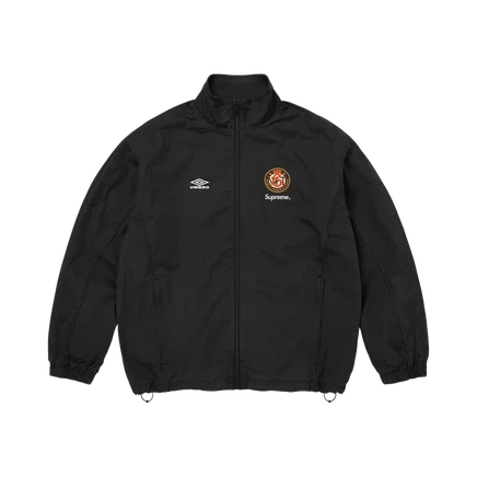 Куртка-трек Supreme x Umbro Cotton Ripstop, черная