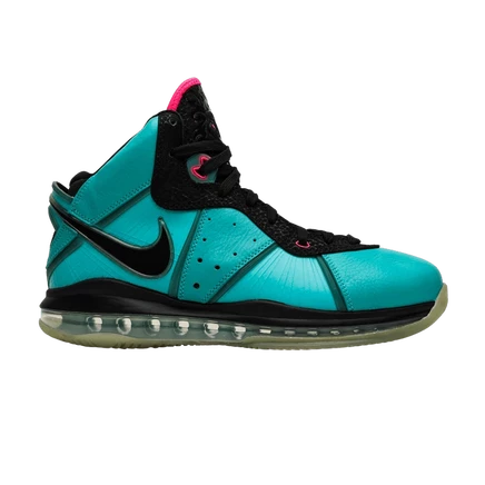 Кроссовки nike lebron 8 south beach, бирюзовые