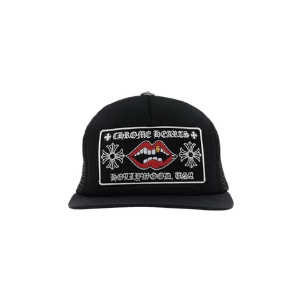 Мужская кепка Chrome Hearts Chomper Hollywood, черная