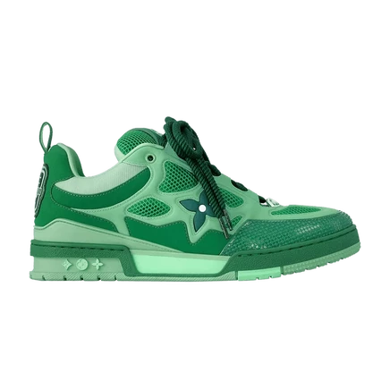 Кроссовки Louis Vuitton Skate, светло-зеленые