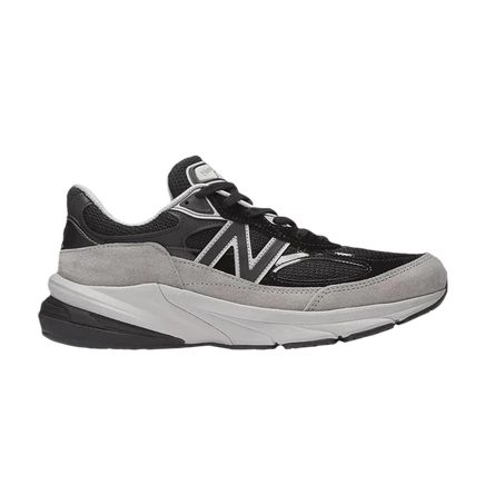 Мужские кроссовки New Balance 990v6 Made in USA, черно-серые
