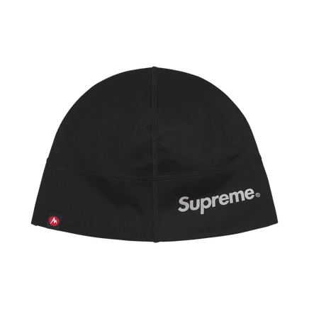 Шапка Supreme x Marmot Base Layer, черная