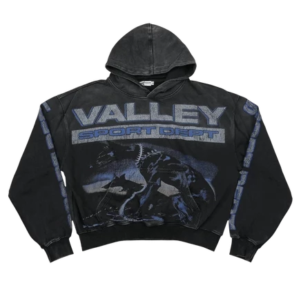 Худи Vale Forever Watchdog, винтажно-черная