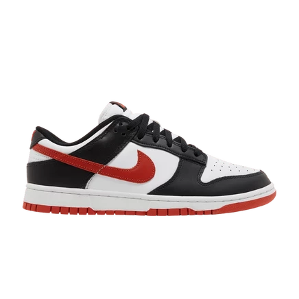Мужские кроссовки Nike Dunk Low Black Dragon Red, черные