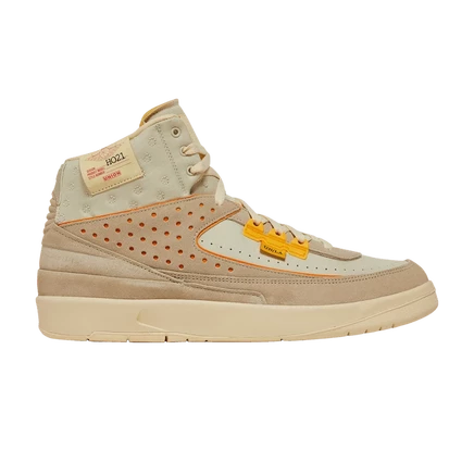 Кроссовки Union LA x Air Jordan 2 Retro SP «Rattan», кремовые