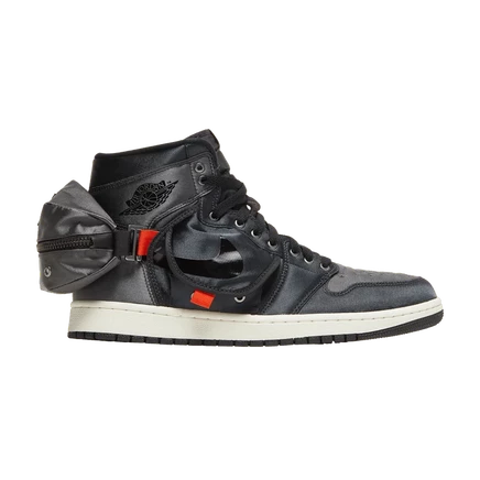 Кроссовки Air Jordan 1 Retro High Utility «Stash», черные