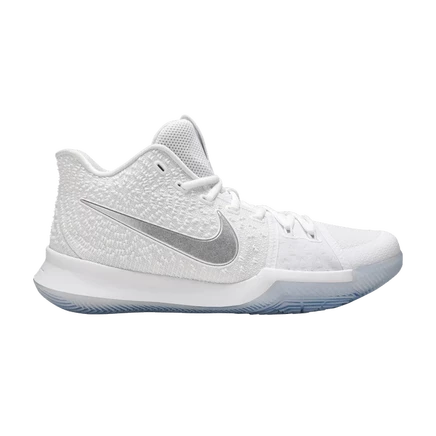 Кроссовки Nike Kyrie 3 «White Chrome», белые