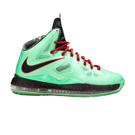 Мужские кроссовки Nike LeBron 10 Cutting Jade, бирюзовые