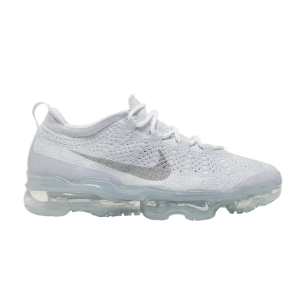 Кроссовки Nike Air VaporMax Flyknit Pure Platinum, белые