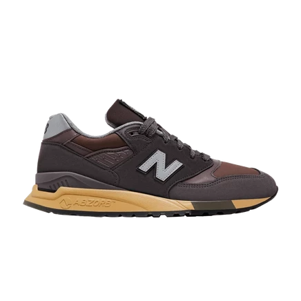 Кроссовки New Balance 998 Made in USA Raso Gommato, фиолетовые