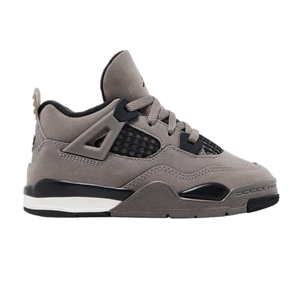 Младенческие кроссовки Air Jordan 4 Retro «Cave Stone», коричневые