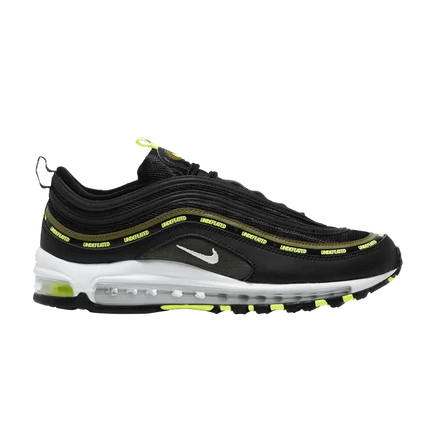 Кроссовки Nike Air Max 97 Undefeated «Black Volt», черные