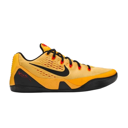 Кроссовки Nike Kobe 9 EM Bruce Lee, желтые