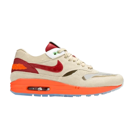 Кроссовки Nike Air Max 1 CLOT «Kiss of Death», песочные