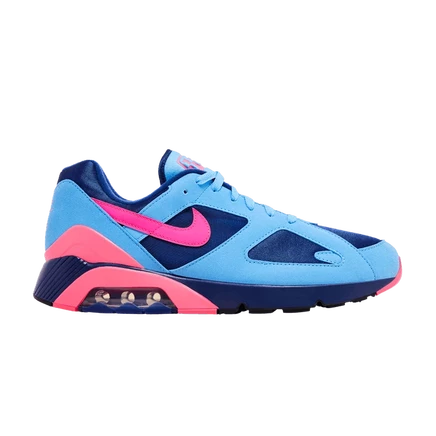 Кроссовки Nike Air Max 180 'University Blue Hyper Pink' синего цвета