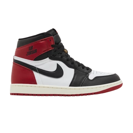 Кроссовки Air Jordan 1 Retro High OG «Black Toe Reimagined», красные