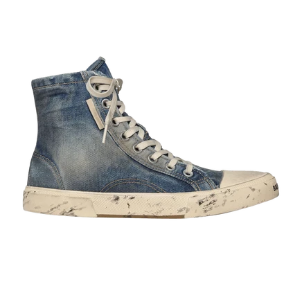 Кроссовки Balenciaga Paris High, «Destroyed Denim»