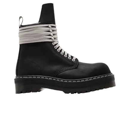 Ботинки Rick Owens DRKSHDW 1460 со стальным носком, черные