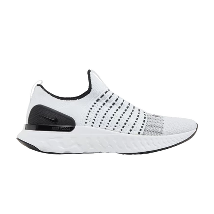 Кроссовки Nike React Phantom Run Flyknit 2 Oreo, белые