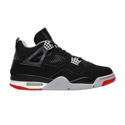 Кроссовки Air Jordan 4 Retro Bred 1999, черные