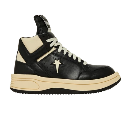 Кроссовки Rick Owens x Converse DRKSHDW «Black Cloud Cream»