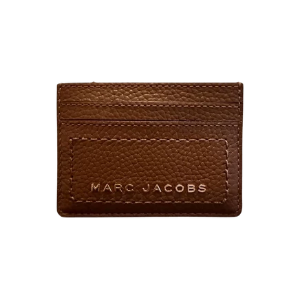 Кардхолдер Marc Jacobs Groove Card Case, коньячный