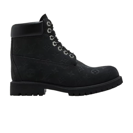 Ботинки Timberland x Louis Vuitton с монограммой, черные